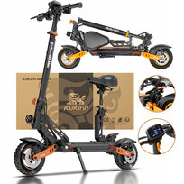 KuKirin G2 Max Pojazd Elektryczny Terenowa 1000W, 48V 20.8Ah, Zasięg 70 km, Nachylenie 22°, Składana z Siedziskiem, 10 cali