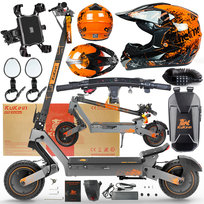 KuKirin G2 Ultra Pojazd Elektryczny Terenowa 2000 W, 48V 18AH, Zasięg do 55 km, Do 55km/h, Opony Bezdętkowe 10”, Wbudowany Głośnik Bluetooth