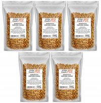 KUKURYDZA POPCORN 5kg Ziarno do prażenia bez soli naturalna jakość Kol-Pol