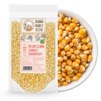 Kukurydza ziarno na popcorn 1 kg - Dania Babci Zosi Dania Babci Zosi
