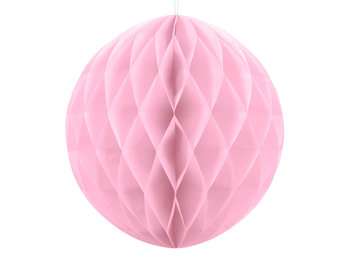 Kula bibułowa, jasny różowy, 30 cm - PartyDeco