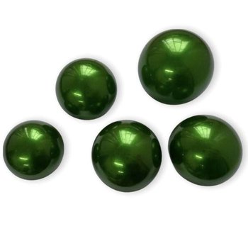Kule żelatynowe perłowe zielone zestaw 5 szt - Inna marka