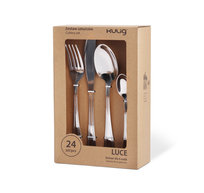 Kulig Komplet sztućców dla 6 osób Luce srebrny 0534 24 szt.