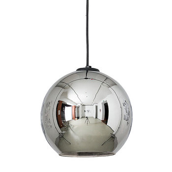 Kulista lampa wisząca Polaris 9056 srebrna ball do przedpokoju - Nowodvorski