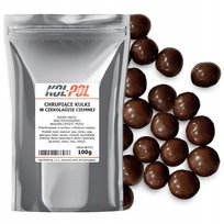 KULKI CZEKOLADOWE CHRUPIĄCE 100g Ciemna czekolada Posypka do tortów Kol-Pol