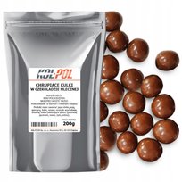KULKI CZEKOLADOWE CHRUPIĄCE 200g Mleczna czekolada Posypka jakość Kol-Pol