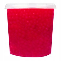 Kulki pękające Crazy Bubble Tea MALINA 3,4 kg Popping Boba owocowe
