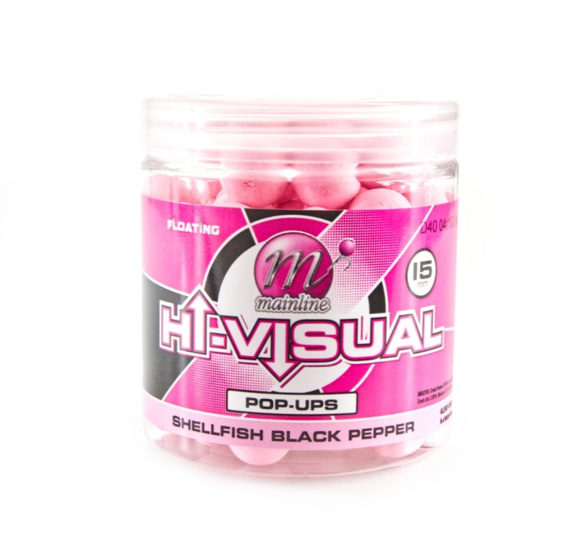 Kulki Pływające Pop Up Mainline Hi Visual 15 Mm 250 Ml Skorupiaki ...