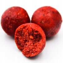 KULKI PROTEINOWE KARPIOWE MASSIVE BAITS ECO BOILIES STRAWBERRY 18MM 1KG