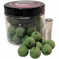 KULKI PRZYNĘTA NA RYBY WARMUZ BAITS ZIOŁO PREZESA WAFTERS 15MM + DOPALACZ