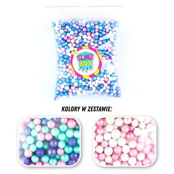 Kulki styropianowe, 2 kolory, baby-pink/arielka