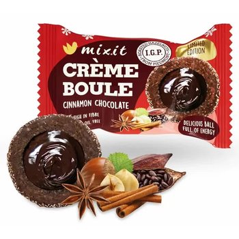 Kulki z Kremem orzechowo-czekoladowym &quot;creme Boule Cinnamon Chocolate&quot; Mixit, 30g - Mixit