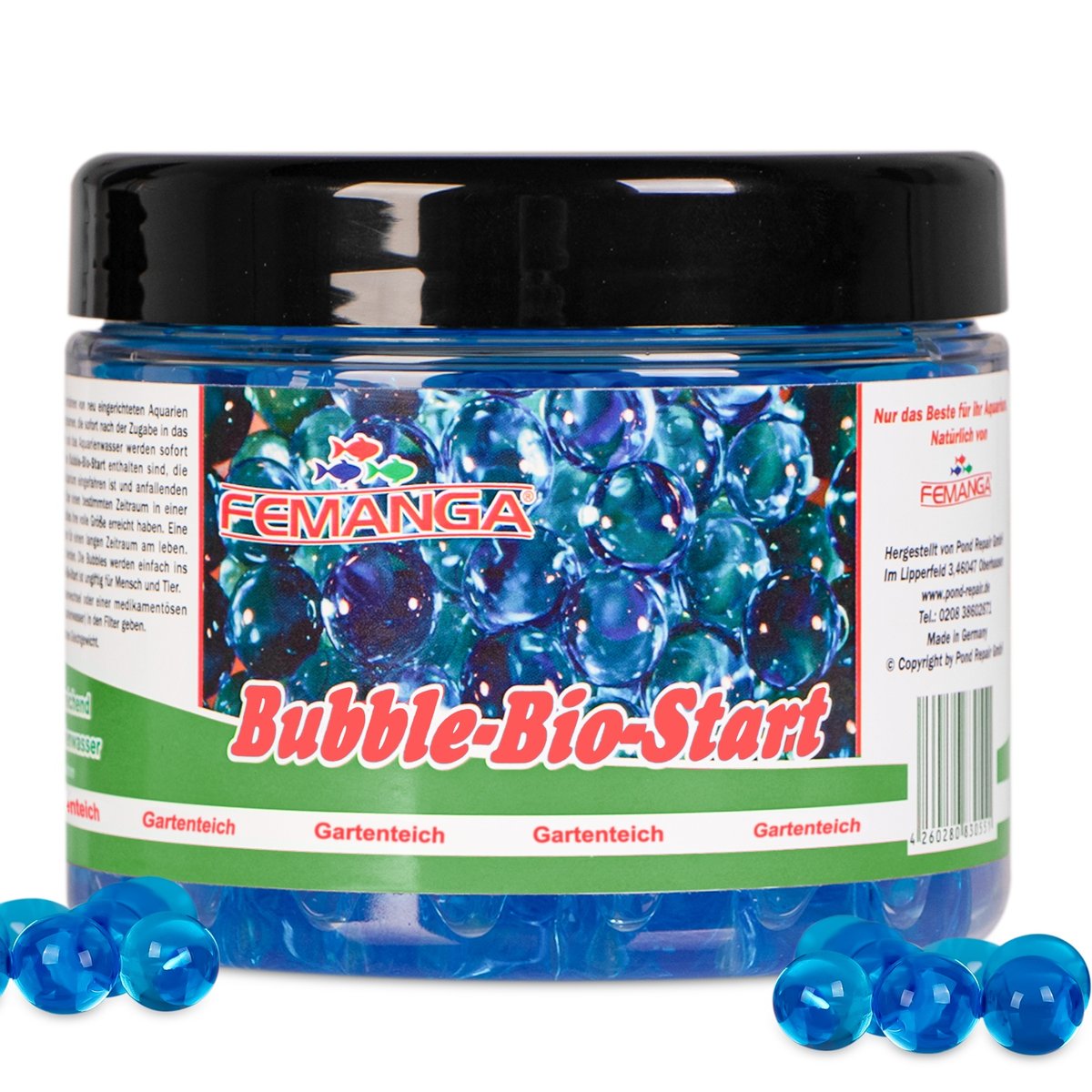 KULKI ŻELOWE BAKTERIE DO OCZKA WODNEGO Femanga Bubble Bio Start