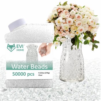 Kulki Żelowe Do Kwiatów Hydrożelowe Ziema Hydrożel - Bezbarwne 50000 Sztuk - EVI