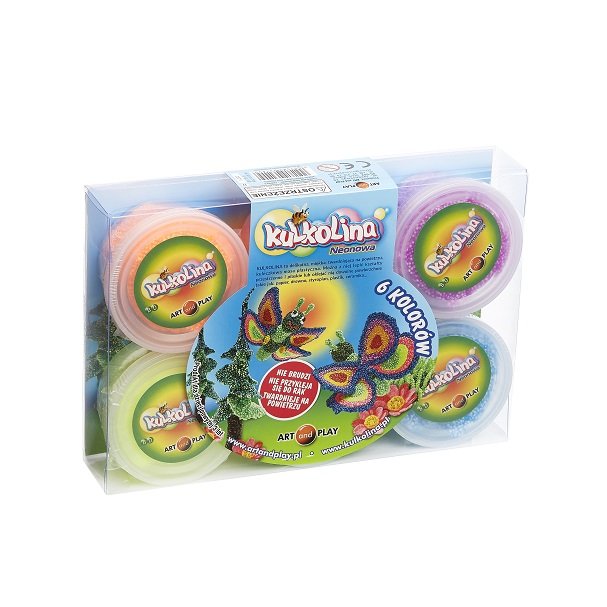 Kulkolina 6 kolorów neonowa