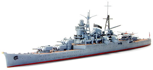 Фото - Збірна модель TAMIYA Kumano  1:700  31344 (Japoński Lekki Krążownik)