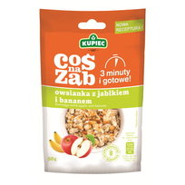 KUPIEC Owsianka Coś Na Ząb Jabłkowo- Bananowa - 50 g Kupiec