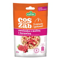 KUPIEC Owsianka Coś Na Ząb Z Maliną I Żurawiną 50G Kupiec