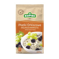 KUPIEC Płatki orkiszowe pełnoziarniste 200g Kupiec