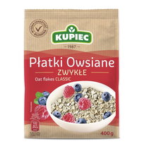 Kupiec Płatki owsiane zwykłe 400g Kupiec