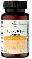 KURKUMA+ z piperyną 90 kapsułek HERBAPOL KRAKÓW