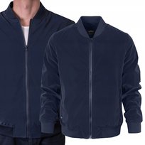 KURTKA BOMBERKA męska przejściowa bez kaptura SWAN GRANATOWA 3XL Pako Jeans