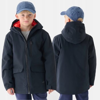 KURTKA CHŁOPIĘCA 4F 134 MIEJSKA PRZEJŚCIOWA PŁASZCZ TJACM157 AW24 - 4F