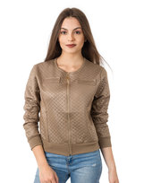 Kurtka Damska Chanelka Ramoneska 16004 S/M khaki Inna marka