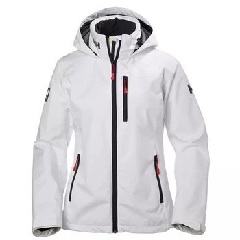 Kurtka damska HELLY HANSEN CREW HOODED biały-M - Helly Hansen