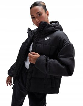 Kurtka Damska Nike Puchowa Zimowa Nike Therma-Fit Kaptur Czarna R. L - Nike