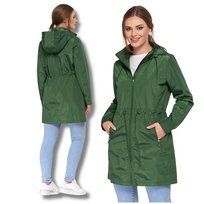 KURTKA DAMSKA PRZEJŚCIOWA Z KAPTUREM PARKA ELEGANCKI PŁASZCZ MORAJ XL