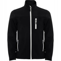 Kurtka dziecięca SOFTSHELL MEMBRANA Bez Kaptura ROLY SS6432 BLACK 128