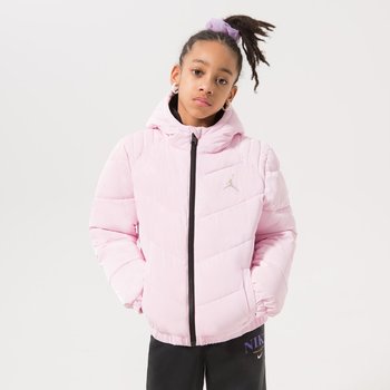 KURTKA DZIEWCZĘCA ZIMOWA PRZJEŚCIOWA JORDAN  Shiny Chevron Quilting Jkt M - Jordan