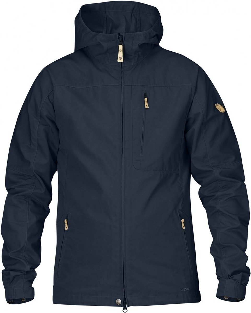 Kurtka Fjallraven Sten Jacket - granatowa, rozmiar M