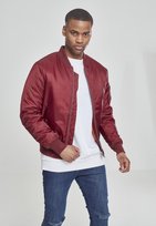 Kurtka Flyers Basic Bomber Burgundy-Xxl Urban Classics