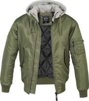 Kurtka Flyers Ma1 Jacket Olive,  Z Kapturem-L Brandit