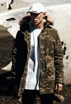 kurtka GARMENT WASHED CAMO PARKA-XXL Inna marka