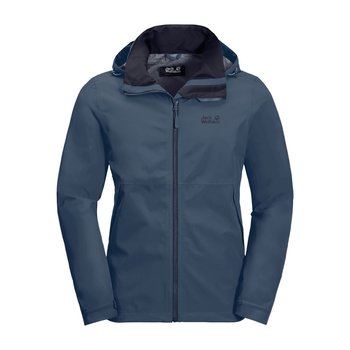 Kurtka hardshell męska Jack Wolfskin Evandale granatowa 1111131_1383 L - Jack Wolfskin