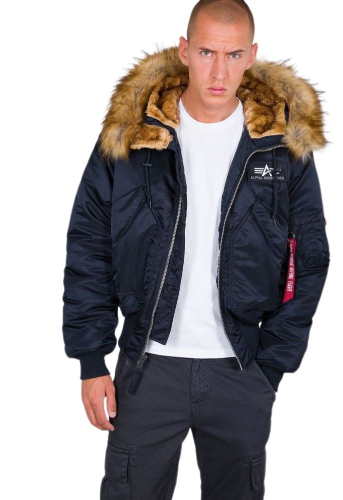 Kurtka męska Alpha Industries 45P Hooded Custom 113145-07 XL