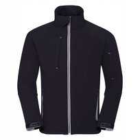 Kurtka męska Bionic Softshell bez kaptura Francuski Granatowy r. L Russell