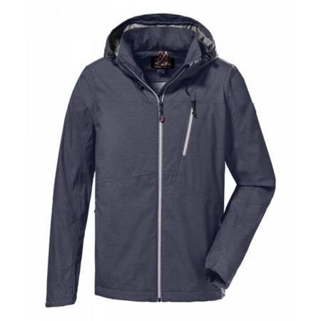 Killtec Heren Softshell Jas/buitenjas Met Capuchon KOS 103 MN SFTSHLL Jckt Gruenes Moos L 42814 000 1728294187