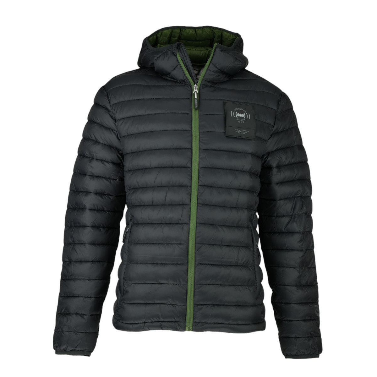 Kurtka męska Monotox MX23071 INSULATOR BLACK / GREEN Czarna - MONOTOX ...