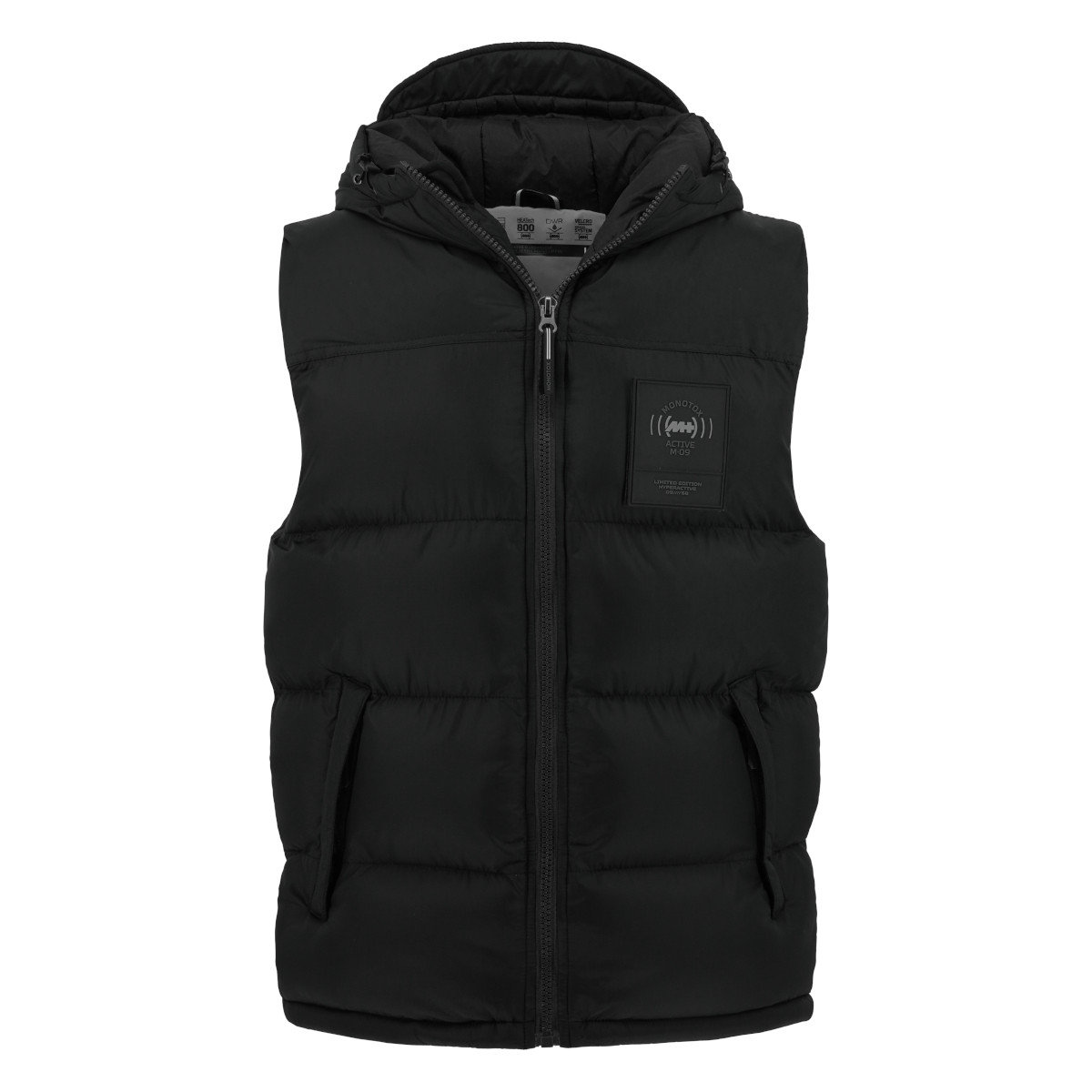 Kurtka męska Monotox MX23087 VEST BLACK / BLACK Czarna - MONOTOX ...