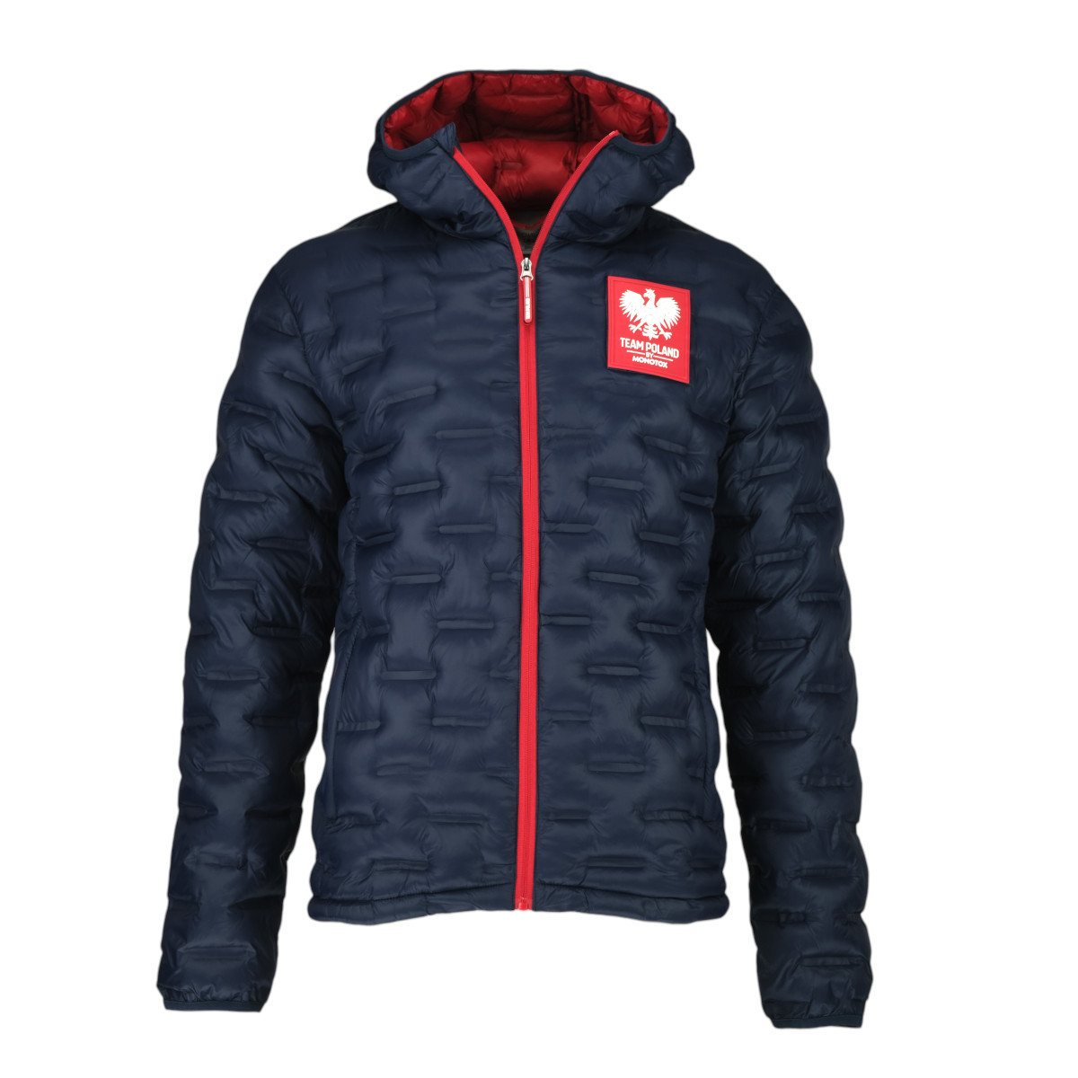 Kurtka męska Monotox MX23094 INSULATOR GLUED NAVY / RED Granatowa ...