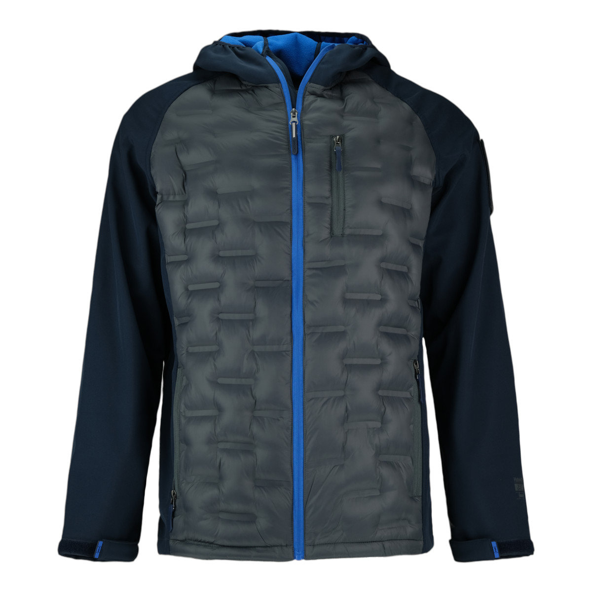 Kurtka męska Monotox MX23102 HYBRIDO GRAPHITE BLACK / BLUE Granatowa ...