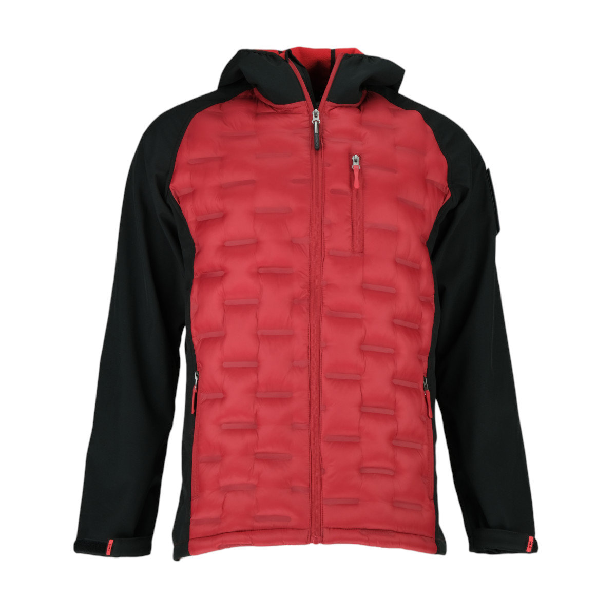 Kurtka męska Monotox MX23105 HYBRIDO RED / BLACK / RED Czerwona ...