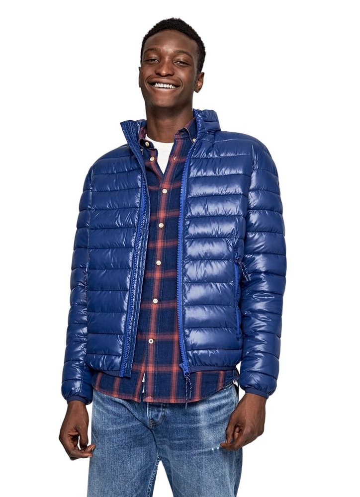 Kurtka męska Pepe Jeans Rick pikowana niebieska -M - Inna marka | Moda ...
