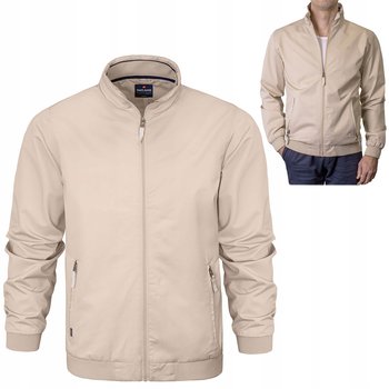KURTKA męska przejściowa miejska bez kaptura TRX BEŻOWA 2XL Pako Jeans - Pako Jeans