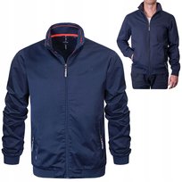 KURTKA męska przejściowa miejska bez kaptura TRX GRANATOWA 2XL Pako Jeans