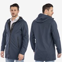 Kurtka Męska Przejściowa Softshell Granatowa Frilivin DL079-3 L Granatowy Inna marka